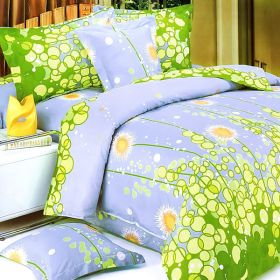 Blancho Bedding - [Dandelion Dream] Luxury 10PC MEGA Bed In A Bag Combo 300GSM (King Size)