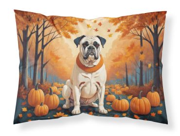 White Boxer Fall Standard Pillowcase Lightweight Super Soft Easy Care Decorative Artwork Pillowcase, Standard