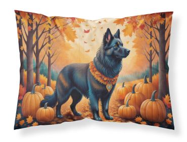 Belgian Sheepdog Fall Standard Pillowcase Lightweight Super Soft Easy Care Decorative Artwork Pillowcase, Standard