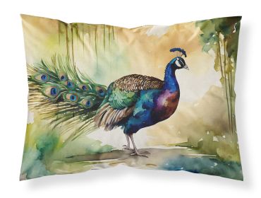 Peacock Standard Pillowcase Lightweight Super Soft Easy Care Decorative Artwork Pillowcase, Standard