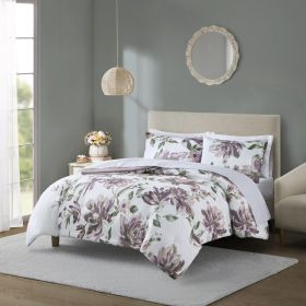 Cal King Floral Comforter Set with Bed Sheets