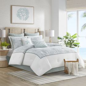 Comforter Set White King (Color: as Pic)